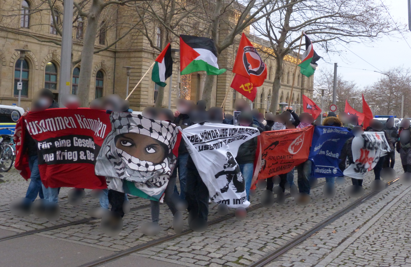 Demo in Magdeburg: Nein zu Trumps „Jahrhundertdeal“! Nein zu Annektion und Vertreibung! Freiheit für Palästina!