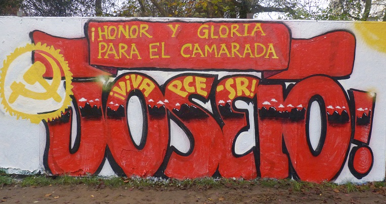 Bremen: Graffiti for comrade Joselo