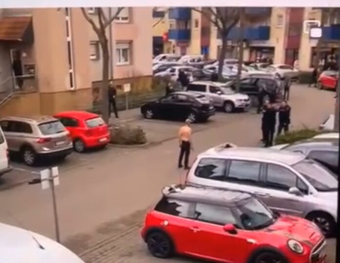 Mannheim: The police killing again