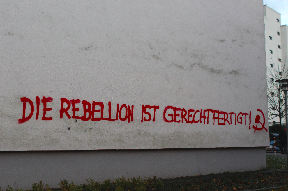 Hamburg: Malung zu den Kämpfen am 31.10.