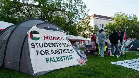 Bayern: Brandanschlag auf Pro-Palästina-Camp