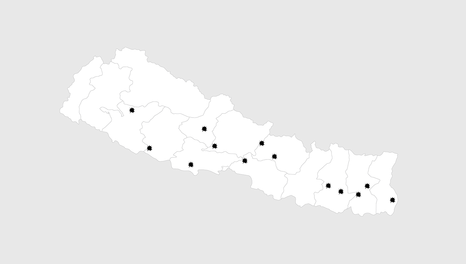 Actions against the elections in Nepal