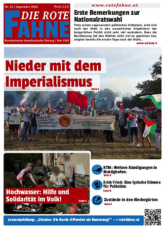 Österreich: Nr. 32 der Roten Fahne