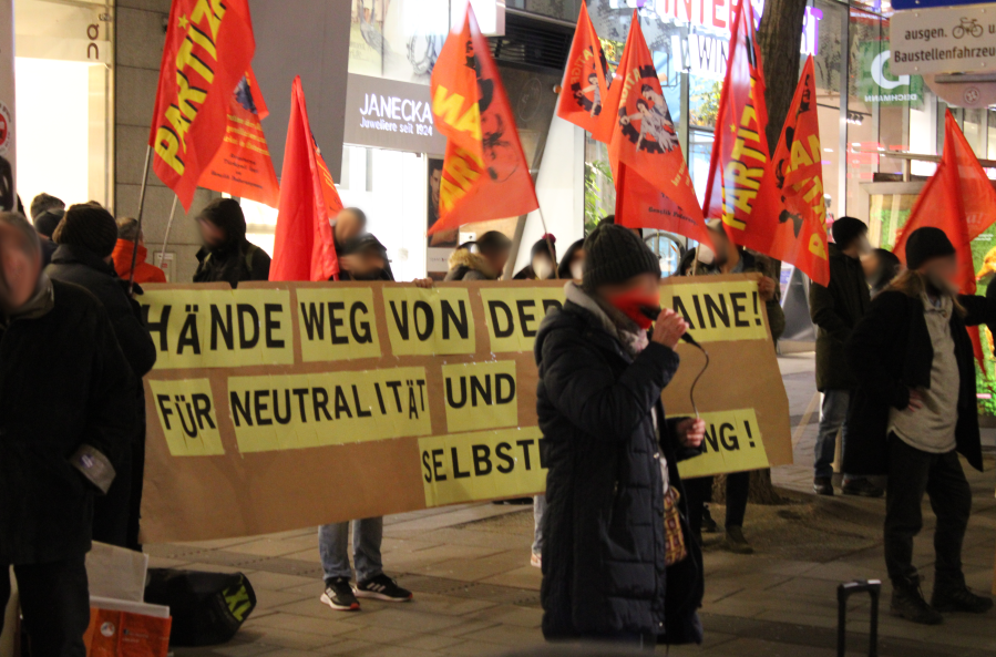 Aktionen gegen den imperialistischen Krieg in Österreich