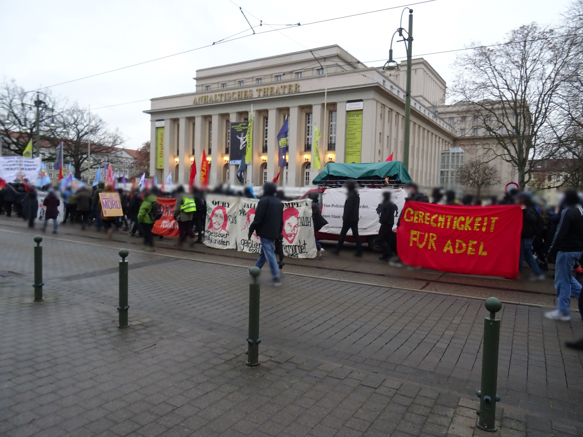 Commemoration rally for Oury Jalloh 2022