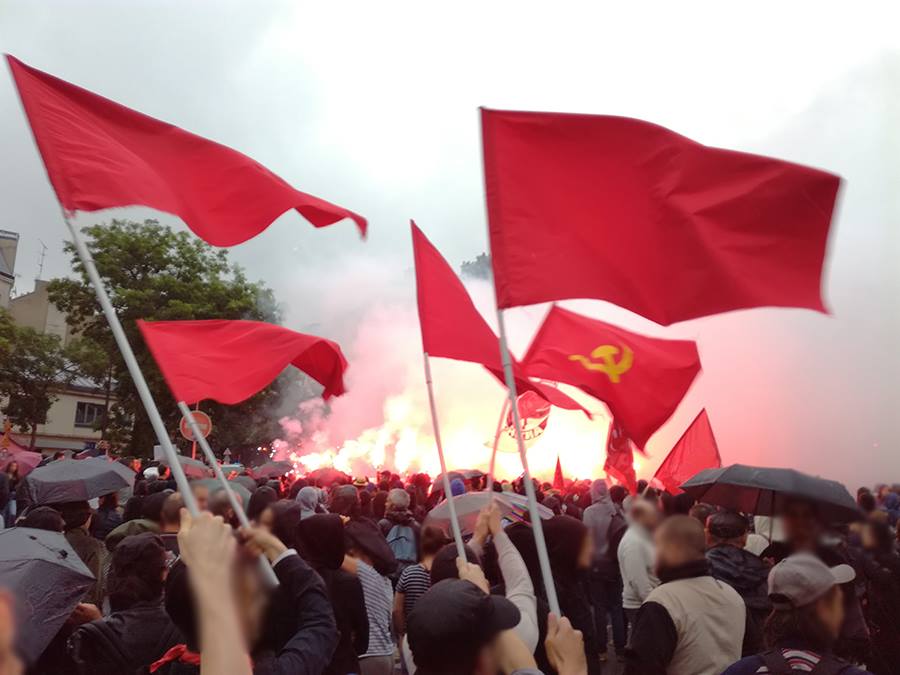 Demonstration In Gedenken an Clément Méric