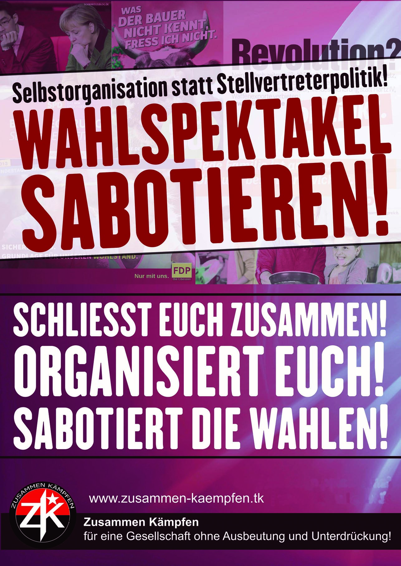 Selbstorganisation statt Stellvertreterpolitik