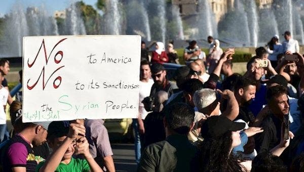 US-Sanktionen gegen Syrien erdrosseln das Volk