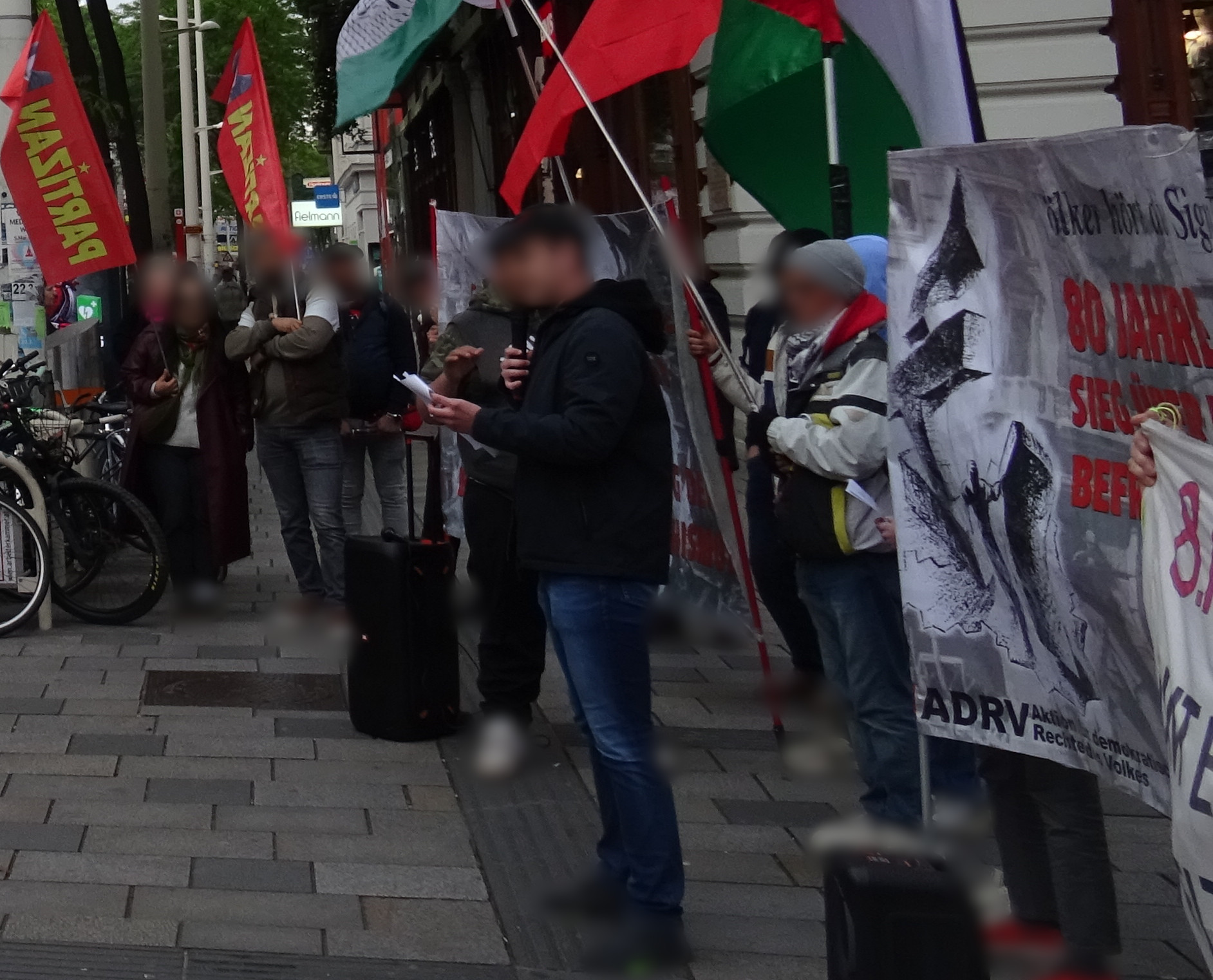 Rede auf der Feier des 80. Jahrestages der Befreiung in Wien