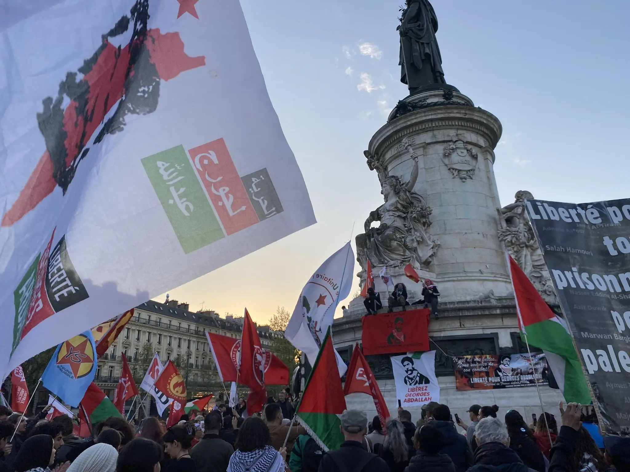 Paris: Demonstration für Georges Abdallah