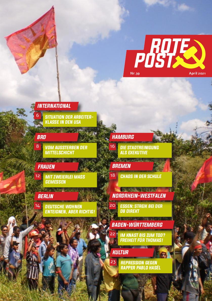 Rote Post – Neues Design zum 1. Mai