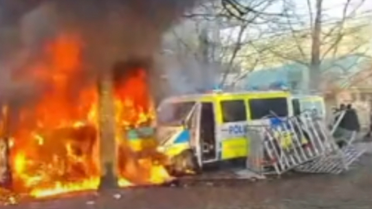 Schweden: Straßenkämpfe gegen Faschisten und Polizei