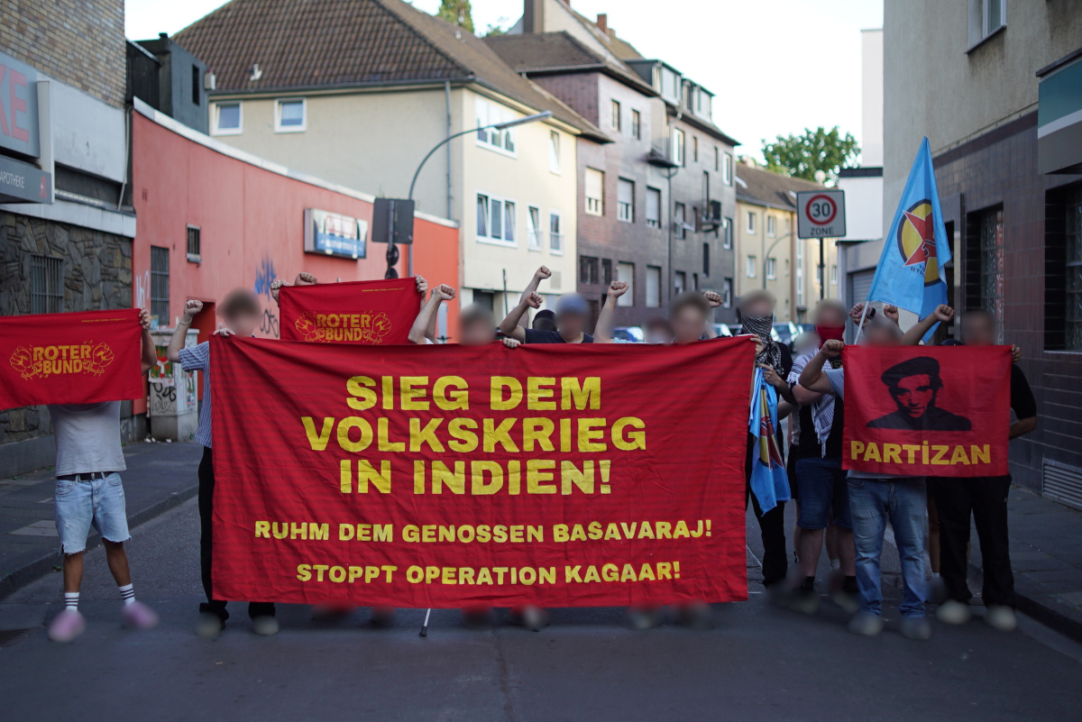 Gedenkveranstaltung für Genosse Basavaraj in Köln