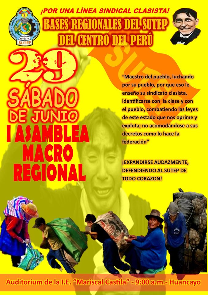 Kampf der Lehrer in Lima gegen den Revisionismus