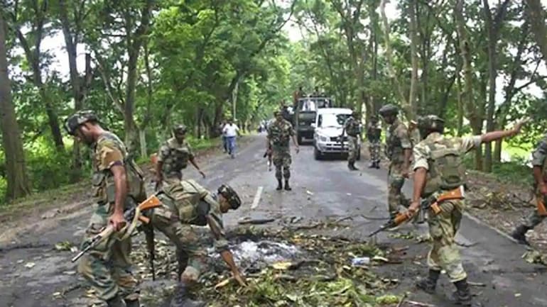 MANIPUR [STATE OF INDIA]: Attack on armed forces of the old Indian state