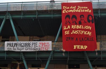 Mobilisierung zum Tag des jungen Kombattanten