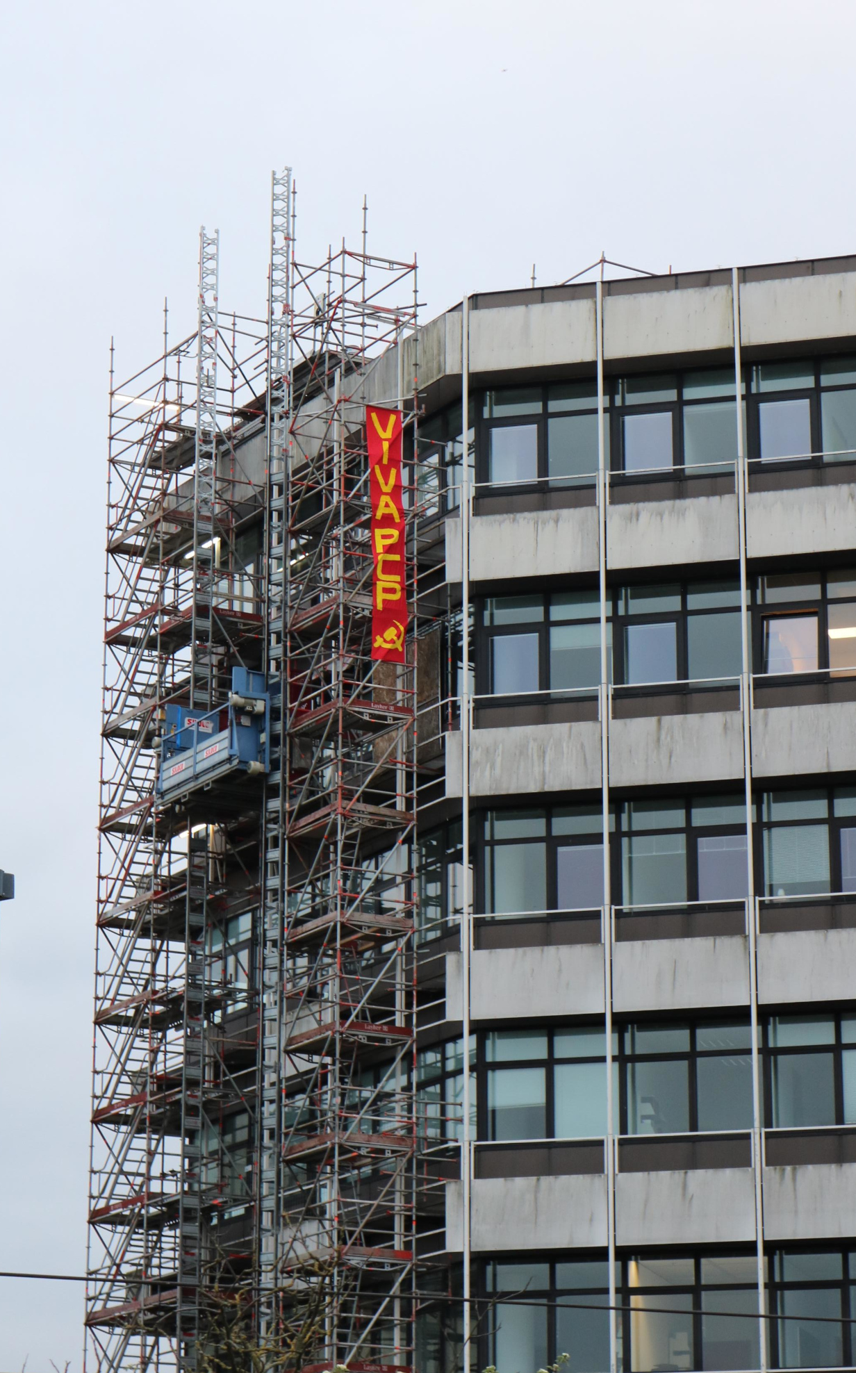 Bremen: Action on the anniversary of the ILA 80