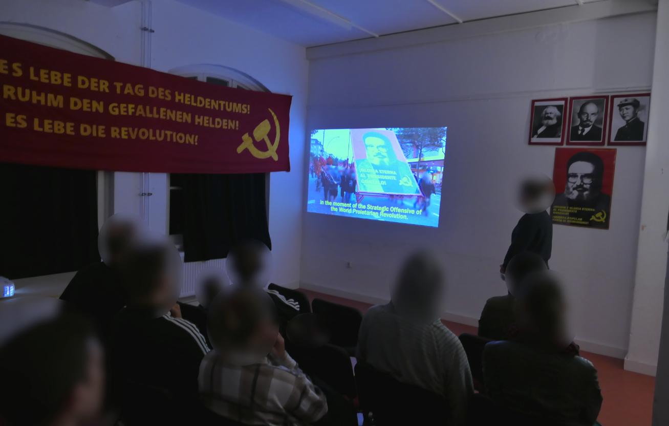 Bremen: Presentation on the International Day of Action for Chairman Gonzalo
