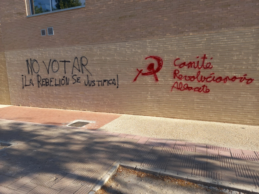 Spanischer Staat: Wahlboykott gegen die anstehenden Regional- und Kommunalwahlen