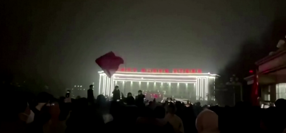 Massenkämpfe und Aufstände in China