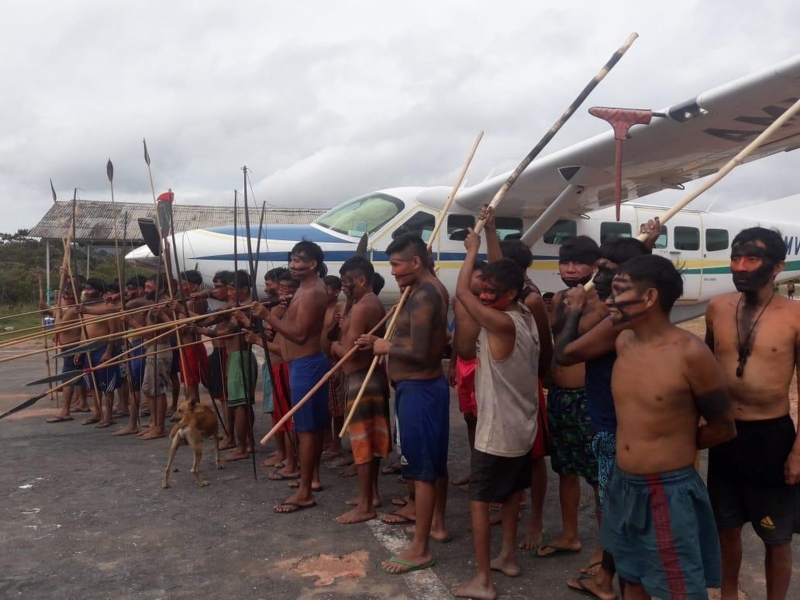 Combative actions by indigenous peoples in the north of Brazil