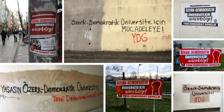 YDG actions on the student struggles in Istanbul