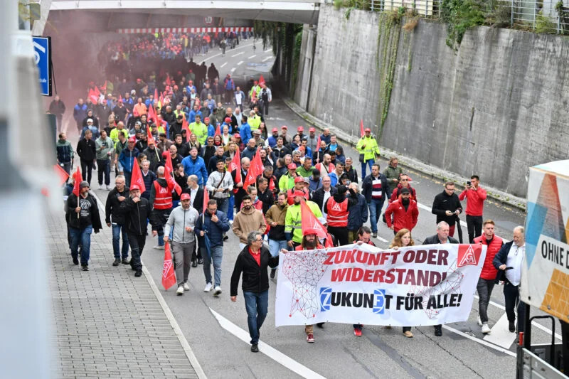 Eine Woche voller Arbeitskämpfe