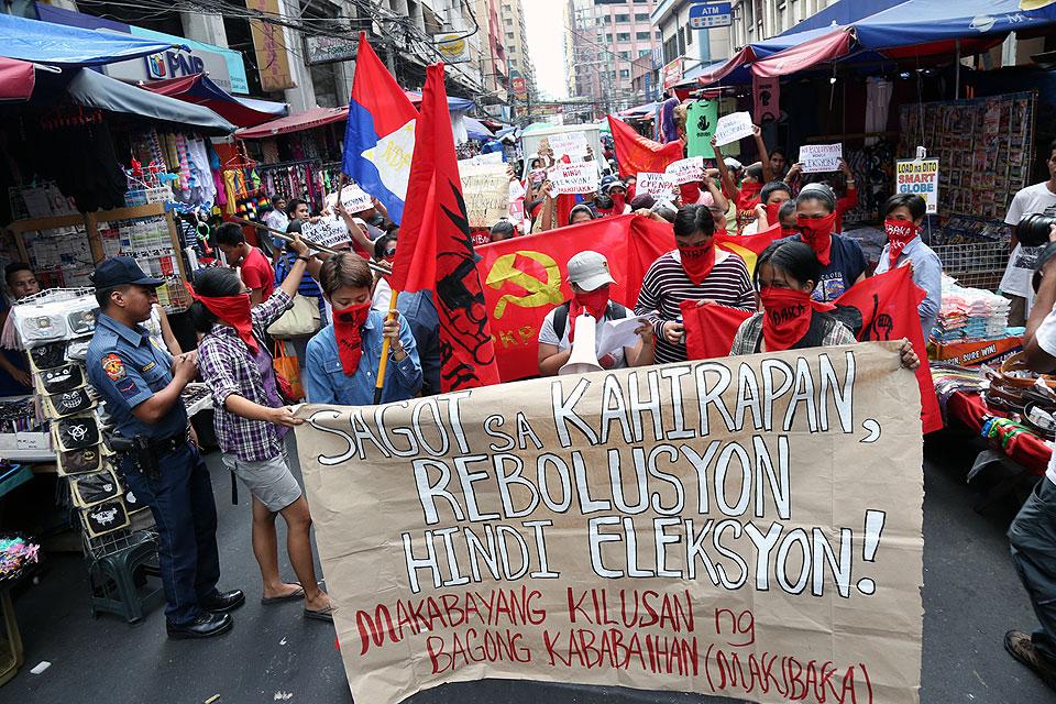 Die Streitkräfte der Philippinen auf dem Vormarsch