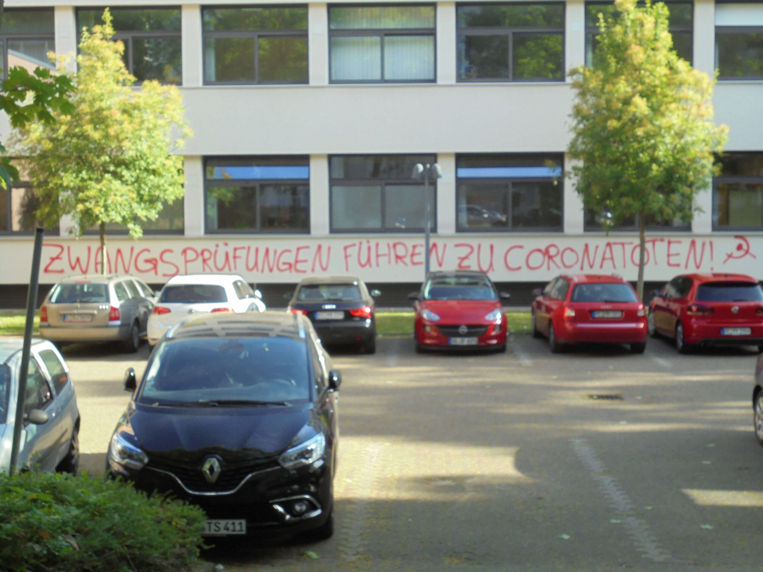 Aktion zu Abiprüfungen in Essen