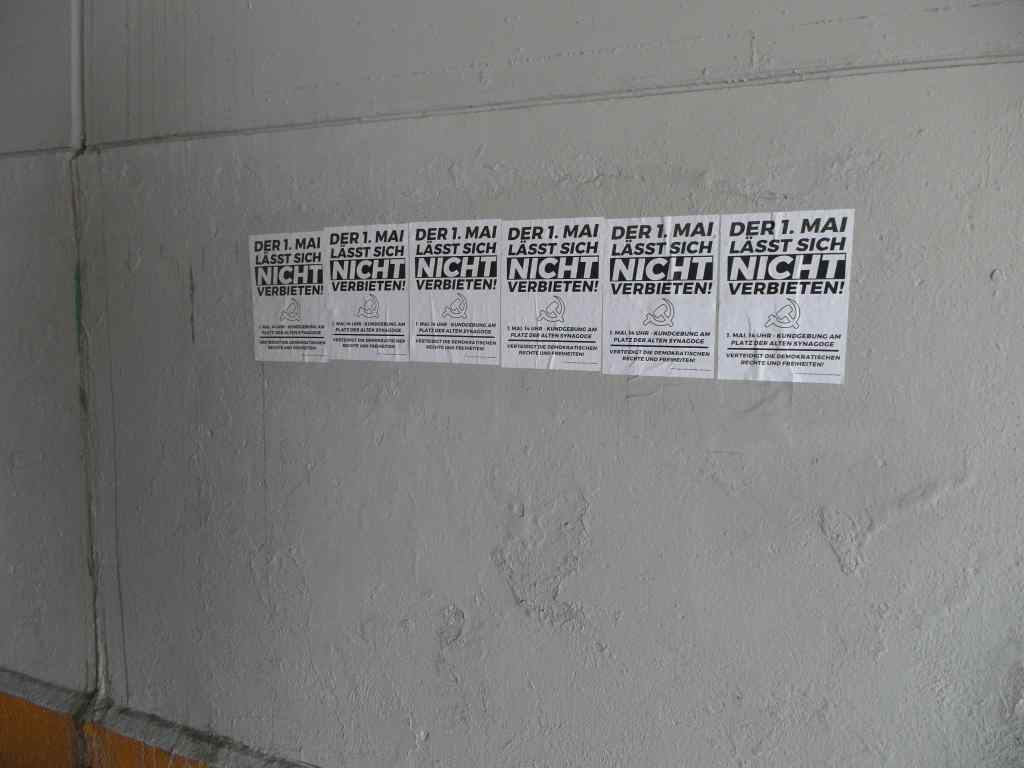 Freiburg: Mobilisierung zum 1. Mai