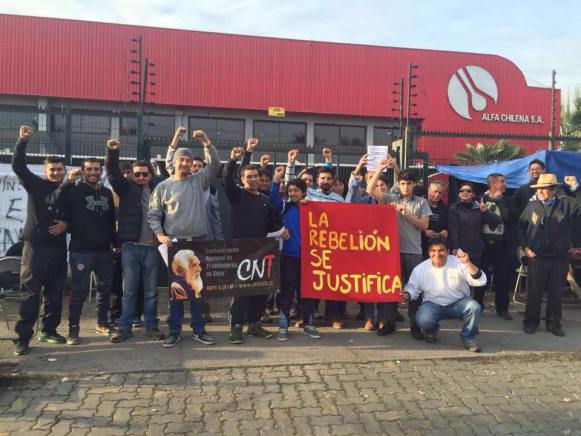 Kämpferischer Streik in Chile
