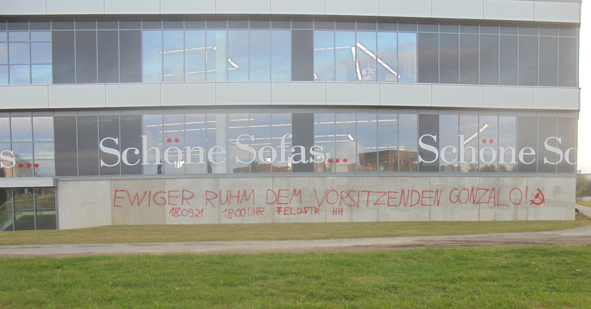 Wandmalung für Vorsitzenden Gonzalo in Essen-Altendorf