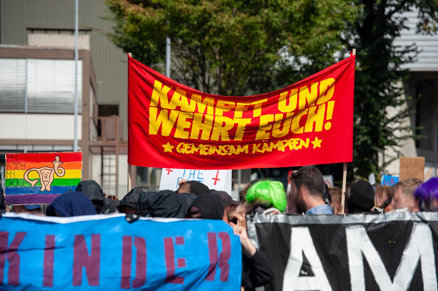 Zürich: Abtreibungsgegner blockiert
