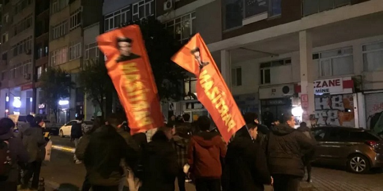 Partizan: Demonstration in Antakya von Partizan und YDG: „Unser wachsender Hunger ist unsere Rebellion“