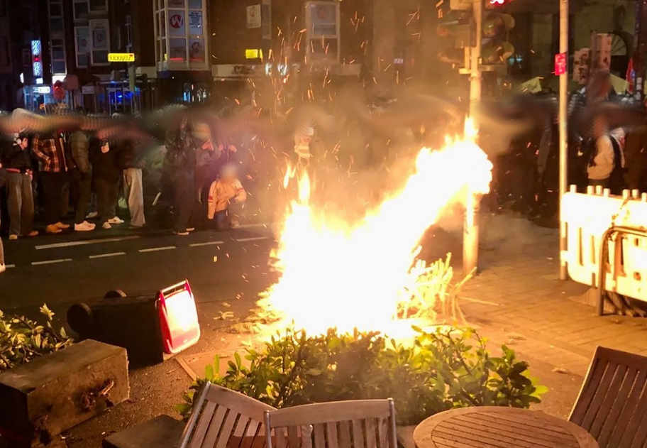 Naziaufmarsch in Aachen angegriffen