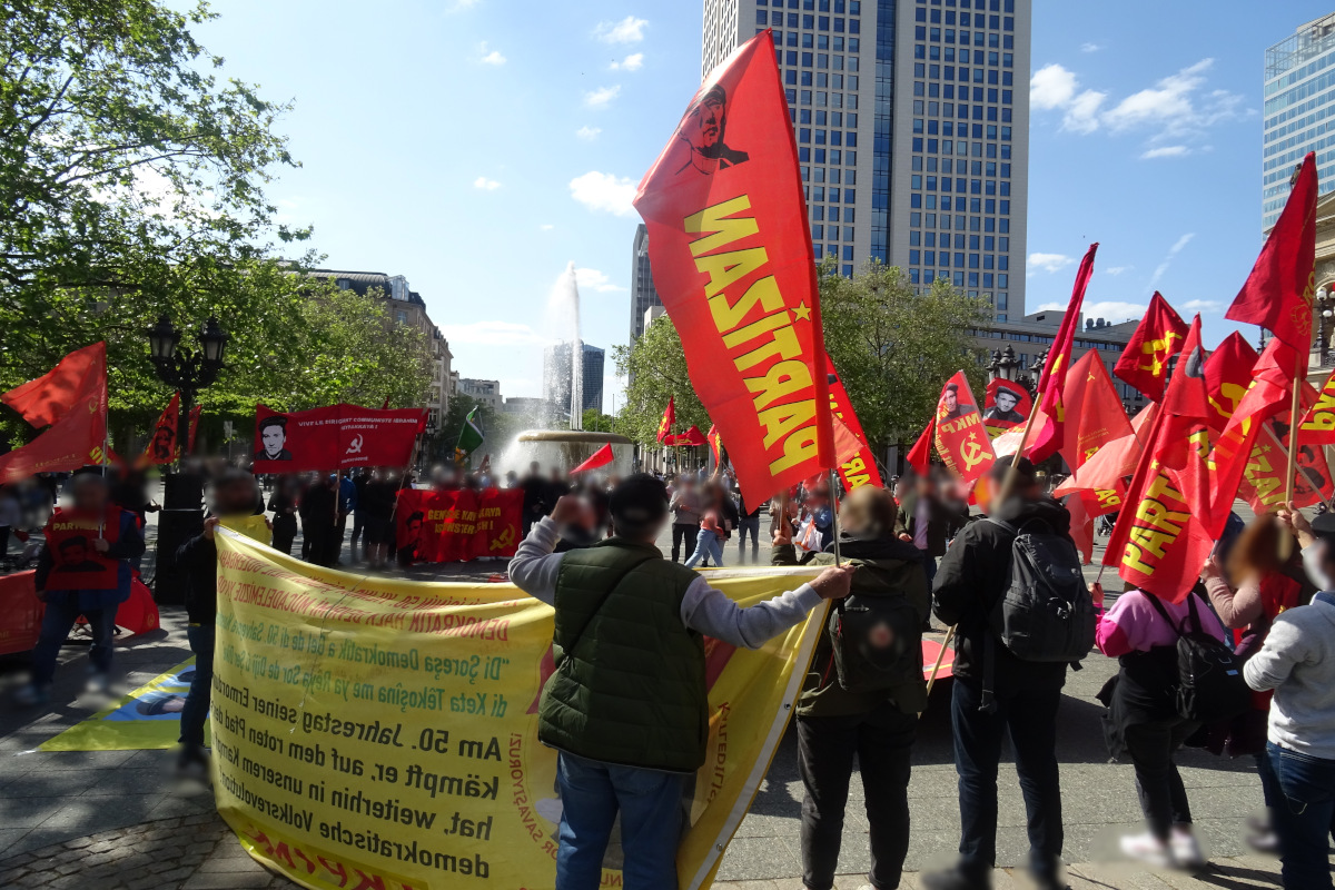 Frankfurt at the Main: Successful rally organized by Partizan