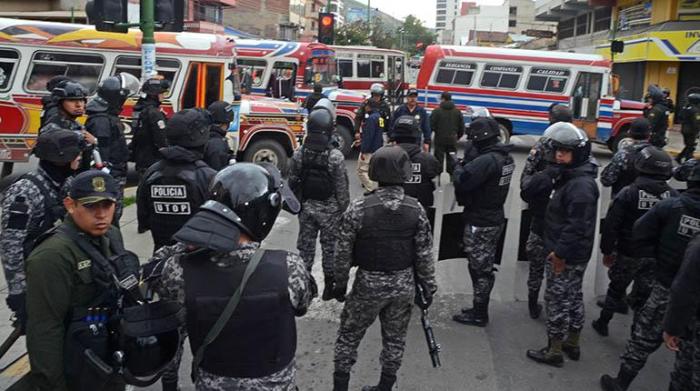 The “sedition” of popular sectors in Bolivia