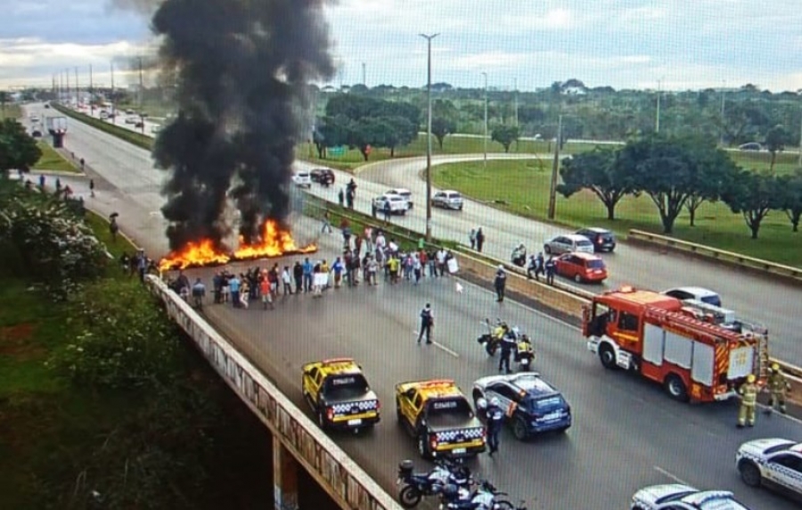 Proteste gegen Vertreibung in Brasilien