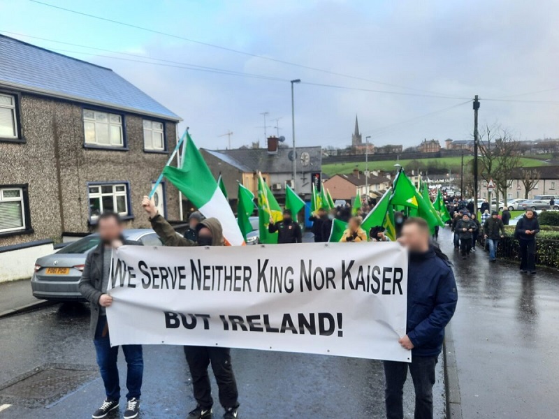 Ireland: Republicans March for 50th Anniversary of Bloody Sunday in Derry