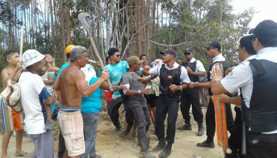Sinister attack against peasents in Olaria Barra do Mirador
