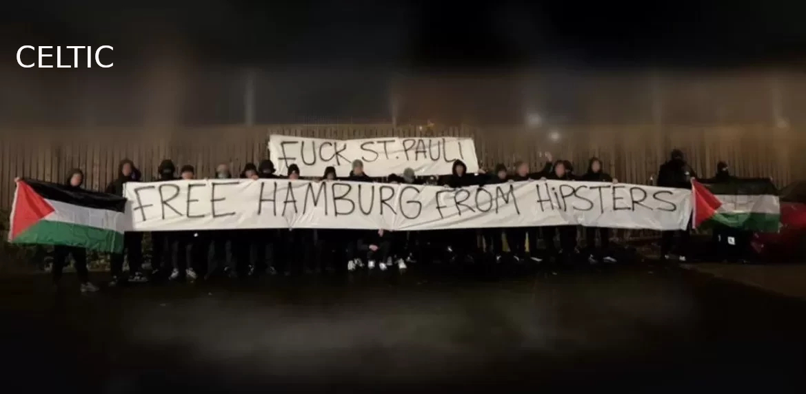 Sports: Message from Celtic Glasgow fans to FC St. Pauli fans