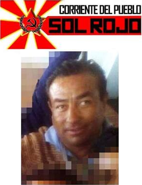 In memory of the Comrade Javier López