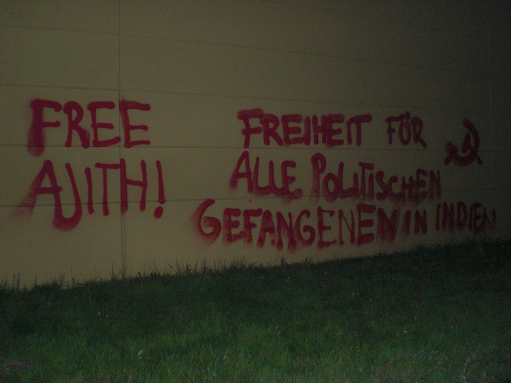 Die Situation der politischen Gefangenen in Indien