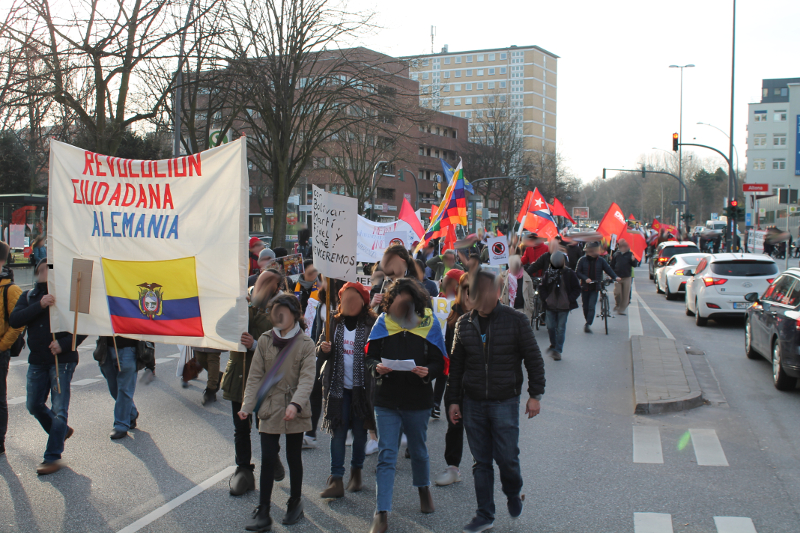 Demonstration in Hamburg: Internationale Solidarität mit Venezuela!