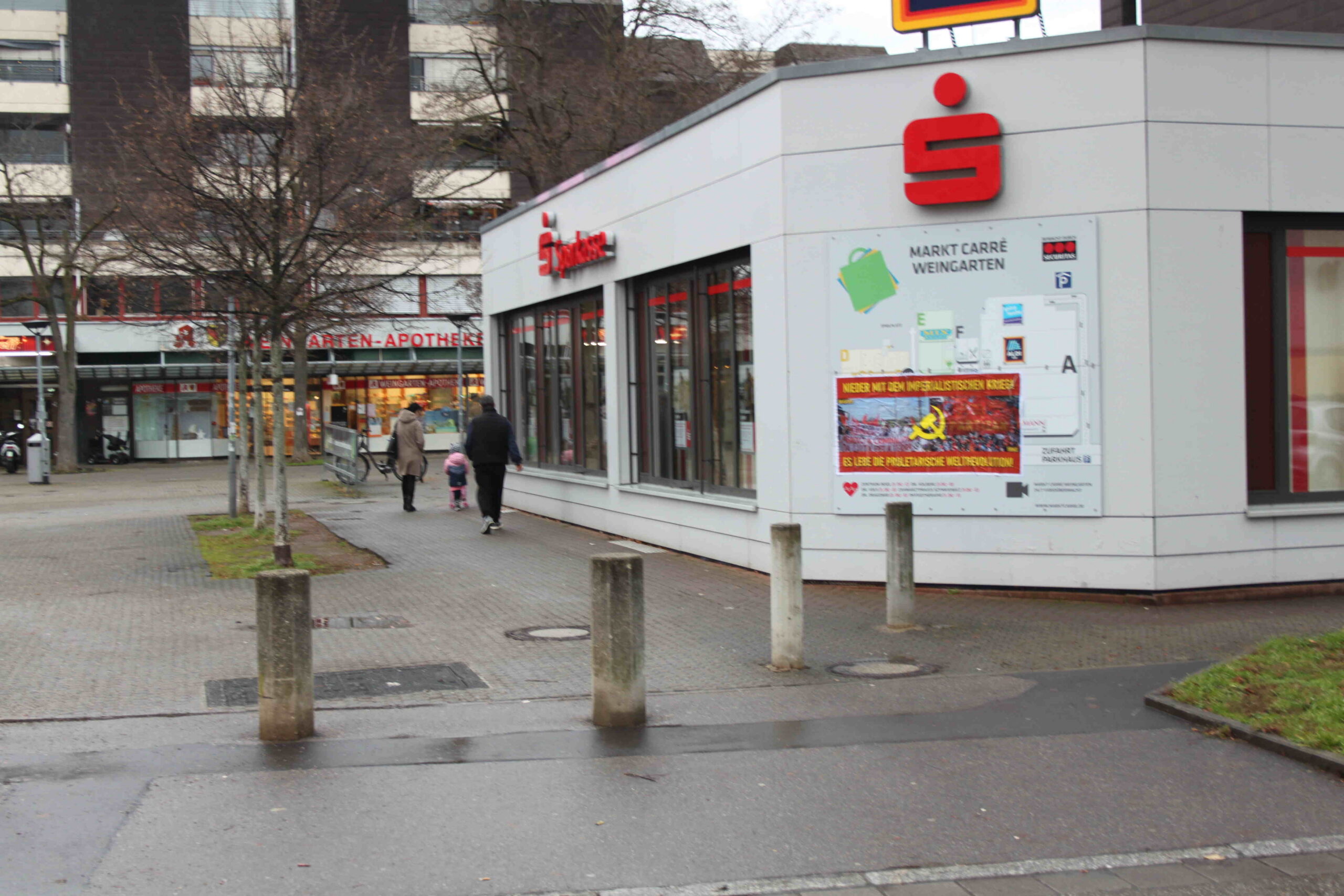 Freiburg: Dazibaos and Graffiti on the occasion of December 26th