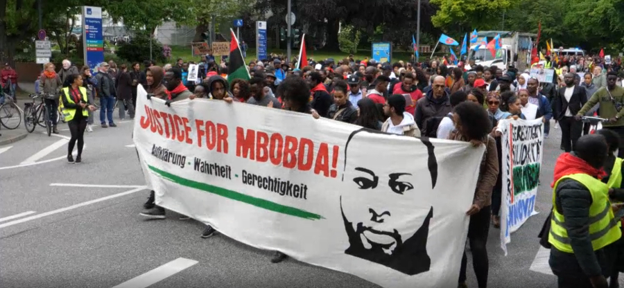 Demonstration: #JusticeForMbobda