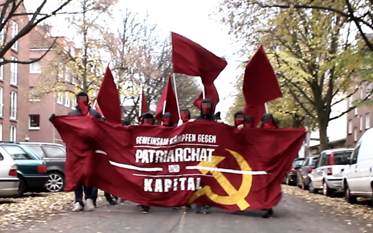 Klandestine Demonstrationen in Bremen und Hamburg