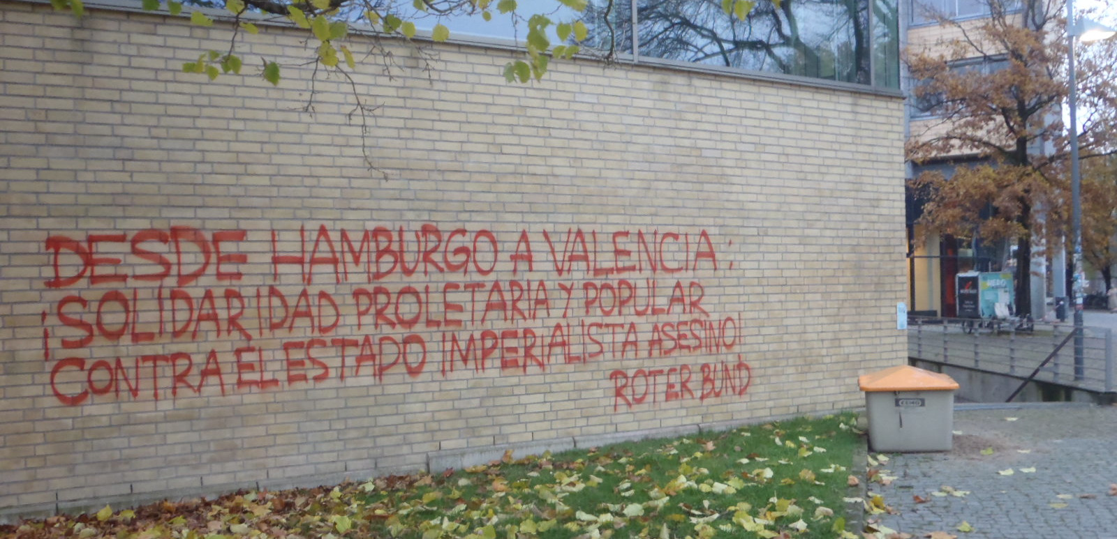 Von Hamburg nach Valencia: Solidarität