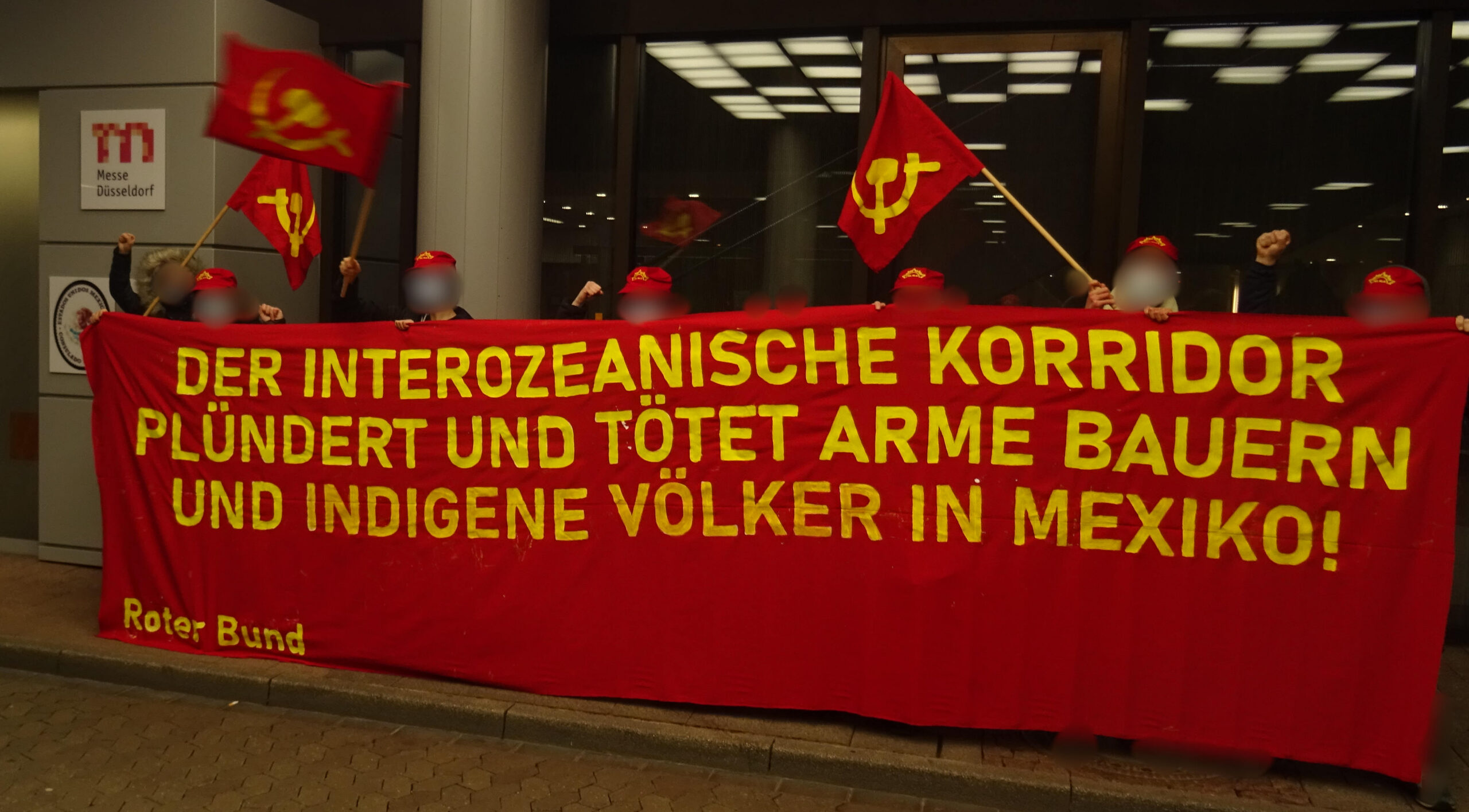 Düsseldorf: “Stop the Interoceanic Corridor!”