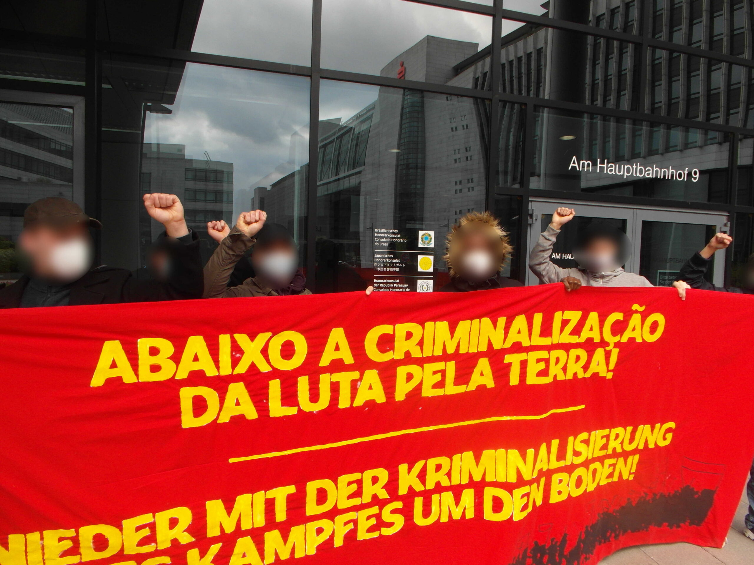 Rally in Stuttgart: Solidarity with the revolutionary peasant’s movement in Brazil!
